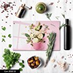 CAM KESME TAHTASI | BASKILI KESİM TABLASI | TEMPERLİ | 25x35 cm